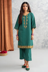 2-PC Embroidered Staple Jacquard Shirt with Trouser CNP-3-248